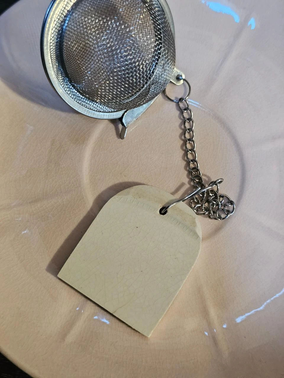 Tea ball and its "pouch" iron earth HB & Cie – photo 5